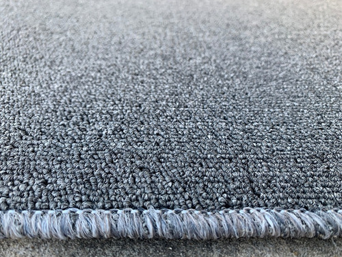 Alfombra Carpeta Gris Medio 100x150 Cm Kreatex