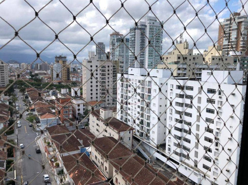 Imagem 24 de 30 de Apartamento Com 3 Dormitórios, 1 Suíte, Dependência Completa, 2 Vagas, Lazer Completo, À Venda, 104 M² Por R$ 890.000 - Boqueirão - Santos/sp - Ap11004