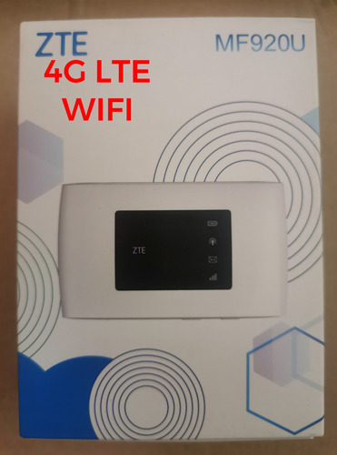 Modem Mifi Zte Mf920u Libre 4g Bitel Movistar Entel Nuevos 