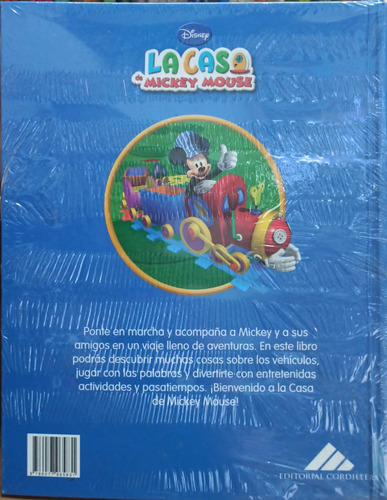 Mickey Mouse Aprende Diviértete Con Los Vehículos + Figura