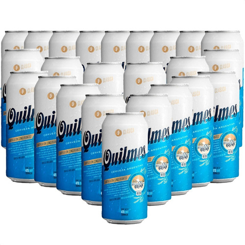 Cerveza Quilmes 473ml Lata X24 Unidades 01almacen 