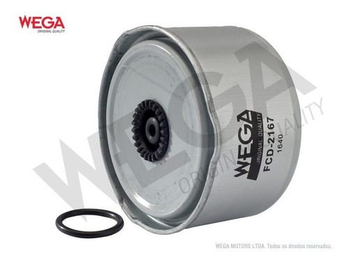 Imagem 1 de 6 de Filtro De Combustivel Range Rover Discovery Wega Fcd2167