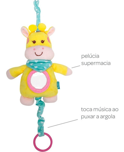 Imagem 2 de 3 de Girafinha Musical Animal Fun