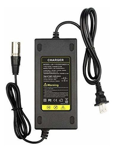 Imagen 2 de 4 de Cargador Bateria Litio Repuesto Para Bicicleta Electrica