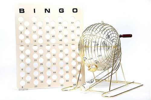 Jaula De Bingo Profesional De Regal Juegos Con Bolas De Bing