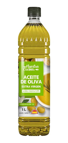 Aceite De Oliva Nuestra Cocina Extra Virgen 1 L