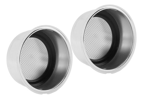 51mm 2 Cups Portafilter Filter Basket Stainless Steel