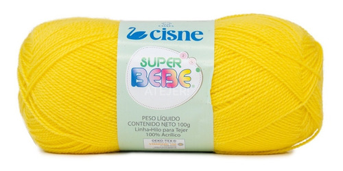 Lana Cisne Super Bebe X 5 Ovillos = 500gr Por Color