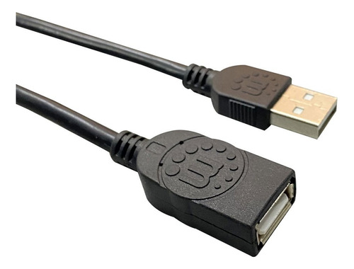 Cable De Extensión Manhattan, Usb Macho - Usb Hembra /v /vc