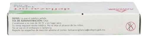 Deflazacort 6 Mg Caja Con 20 Tabletas