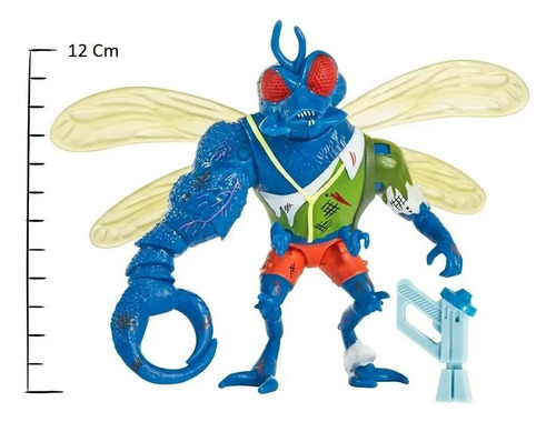 Figuras Tortugas Ninja Tmnt Battle Pack Leonardo Vs Superfly