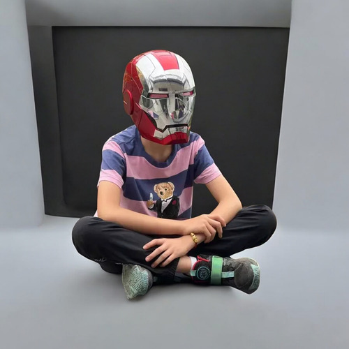 Casco De Iron Man Mk5 Con Comandos De Voz