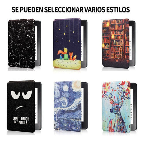 Funda Para Lector Kindle E Con Empuñadura Paperwhite 10 2019