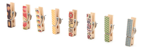 Pinzas Para Madera Para Manualidades, 50 Unidades, Tamaño Pe