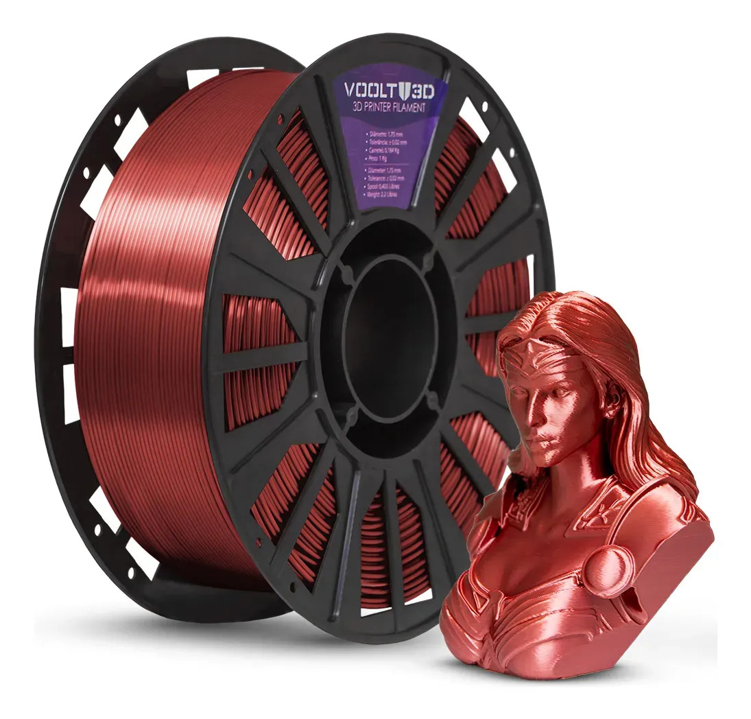 PLA Silk Voolt3D 1kg Bronze vsilk