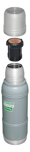 Termo Milestones 1960 Acero Inoxidable 1 L Plateado Stanley Plateado