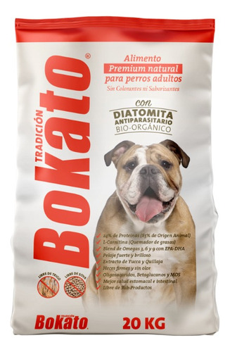 Bokato alimento para perro adulto 20kg