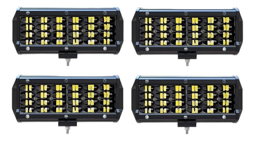 Barra Faro Cree Luz 40 Led 7 Pulgadas 400w Camioneta Rustico