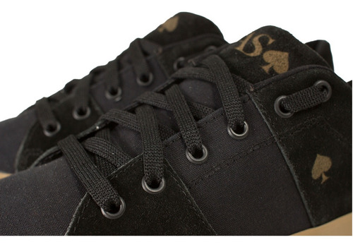 Imagen 6 de 8 de Zapatillas Urbanas Hombre Nauticas Lona Cuero Panchas Skate