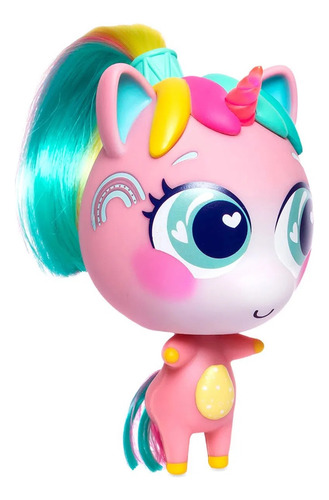 Imagen 5 de 6 de Muñeco Distroller Chikiticornio Pirueta Rosa
