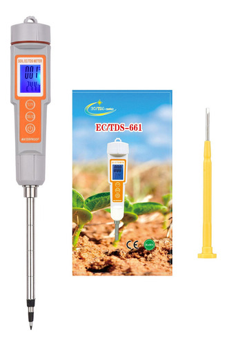 Probador De Suelo 3 En 1 Multifunción Ec/tds/temperatura