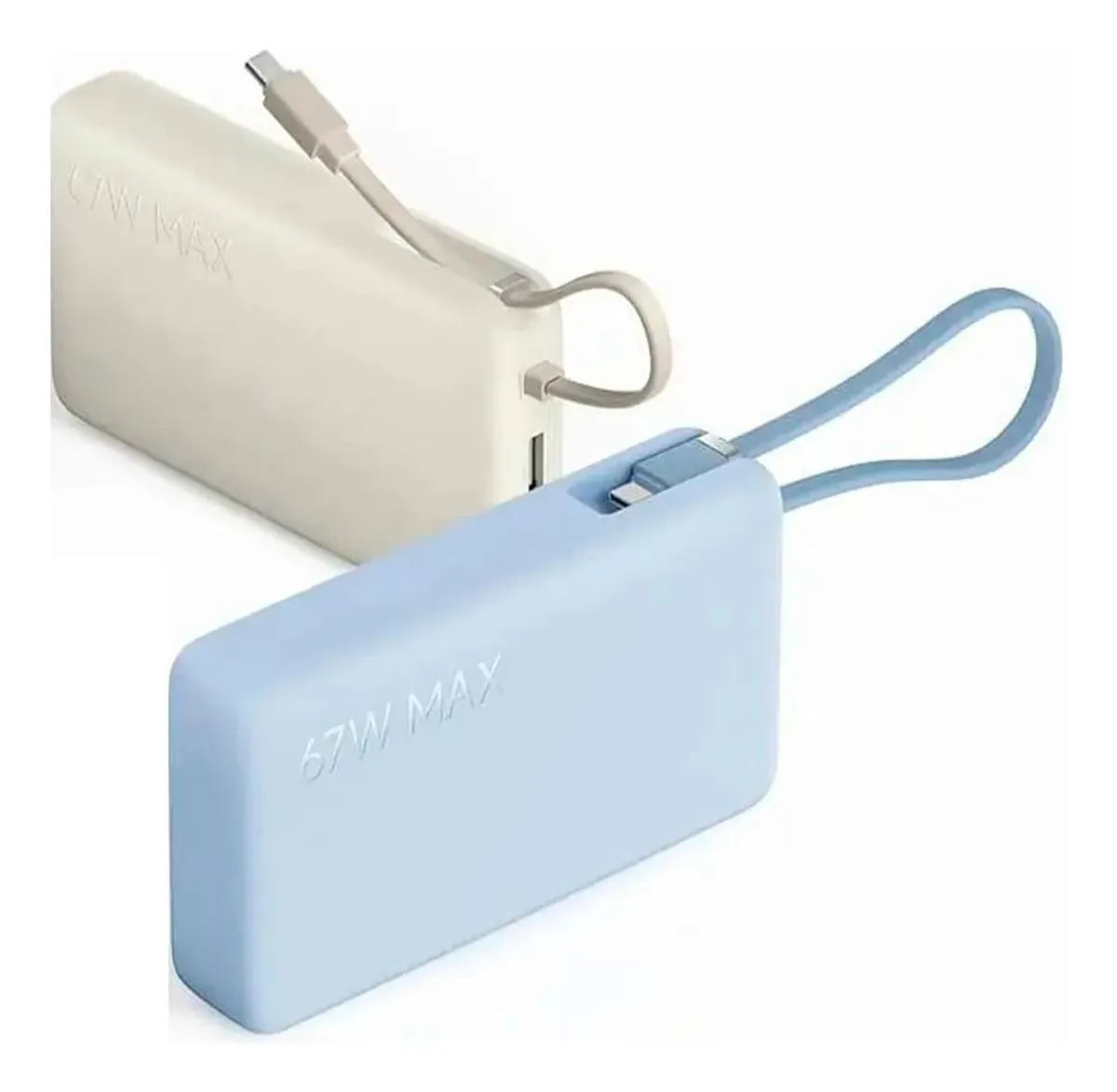 Xiaomi Power Bank 20000 67w Cable Incorporado Pantalla Blanco