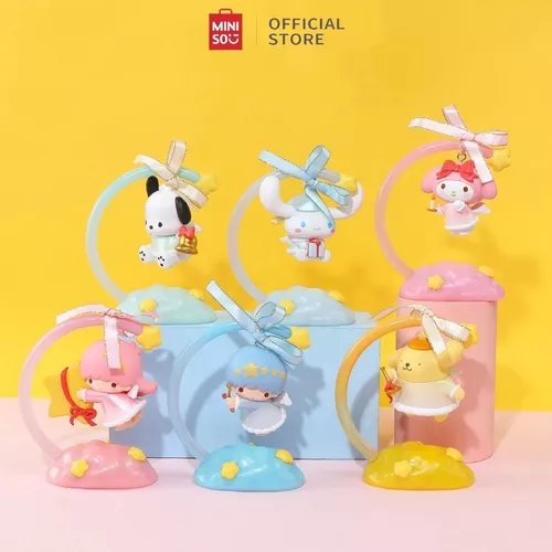 MINISO Sanrio Personagens Série Coelho Fofo Confirmado Figura Caixa Cega  QUENTE