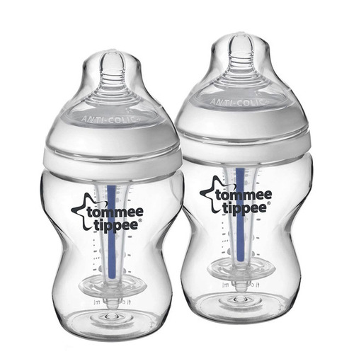 Pack 2x Mamaderas Anticólico De 260 Ml Tommee Tippee