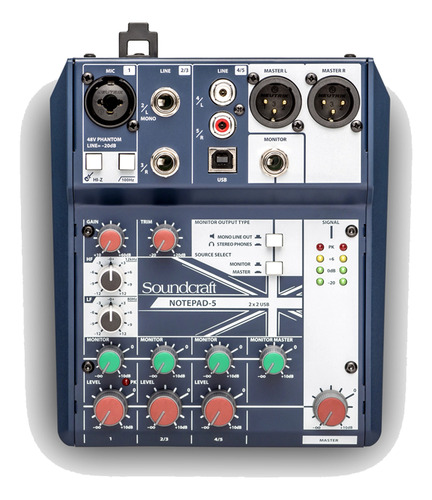 Soundcraft Notepad-5 - Interfaz De Audio Compacta