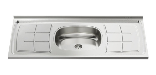 Mueble Cocina Compacta + Mesada + Pileta Acero Incluida LG