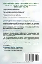 Comprar Libro: Adiestramiento Canino Del Schnauzer Gigante: Canino