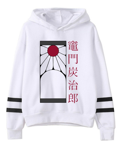 Imagen 1 de 1 de Kimetsu No Yaiba - Buzo Canguro Hoodie Demon Slayer Anime 11