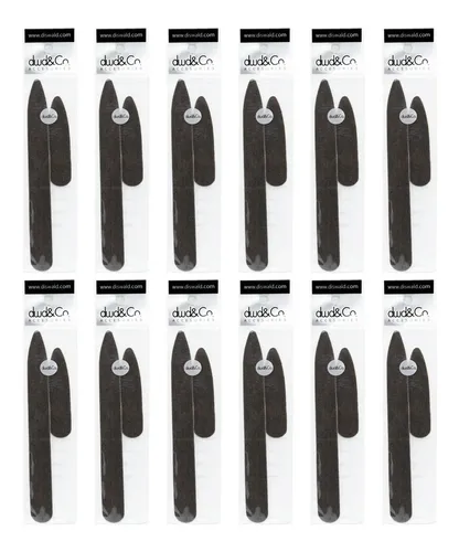 Diswald & Co Kit X12 Lima X2 Cartón Lavable Manicuría Cod. 1