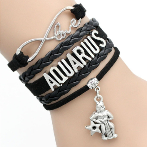 Pulsera Ajustable Zodiaco Signos Zodiacal Varios Modelos Td