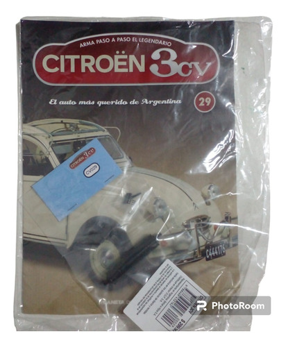 Fascículo + Pieza P/armar Citroen 3 Cv. N 29. Nuevo