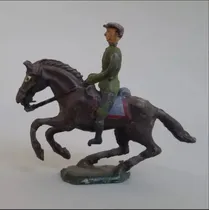 Comprar Antiguo Soldadito De Plomo A Caballo. 10836
