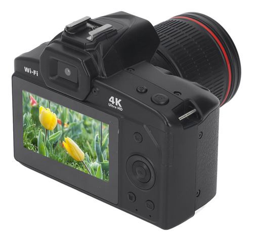 Cámara Digital Para Fotografía Con Pantalla De 3 Pulgadas 4k