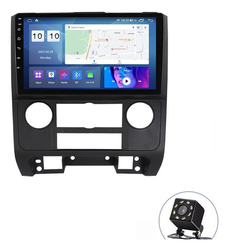 Estéreo 4+64g Para Ford Escape 2007-2012 Cámara Gps Carplay