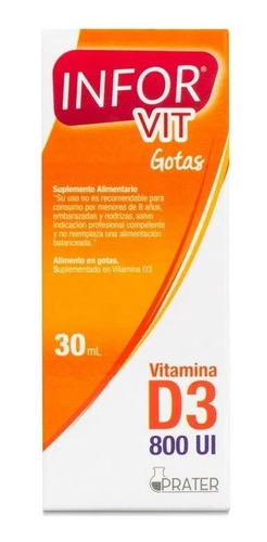 Infor Vit Vitamina D3 Gotas 30 Ml