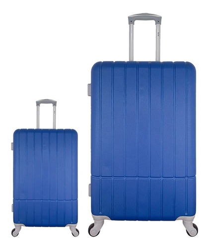 Set Maletas De Viaje X2 21,29 PuLG Bin M-001 Azul