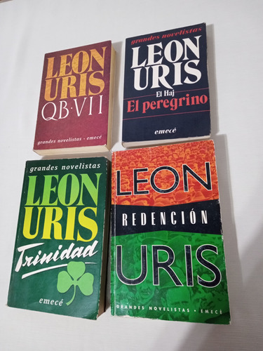 Leon Uris X 4 Trinidad Qb Vii El Peregrino El Haj Historicas