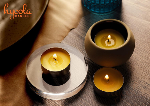 Velas De Citronela Tealight - Vela Antimosquitos - 4 Horas D