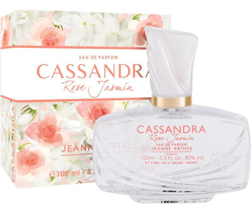 Perfume Cassandra Rose Jasmine 100 ml - Etiqueta Adipec