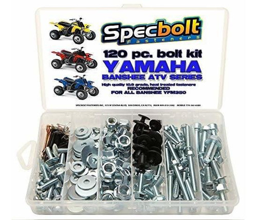 Specbolt Sujetadores Yamaha: Banshee Yfm350 Modelo Serie Atv