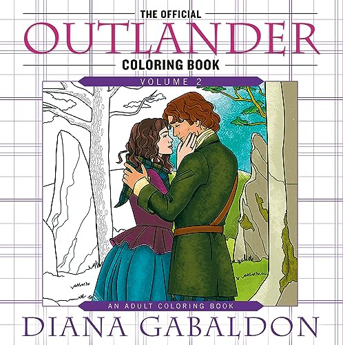 Book : The Official Outlander Coloring Book Volume 2 An...