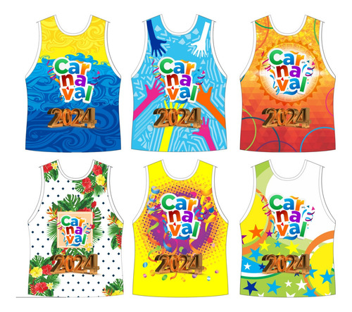 Arte Vetor Abadá Carnaval 2024- 90 Artes Editáveis Em Corel.