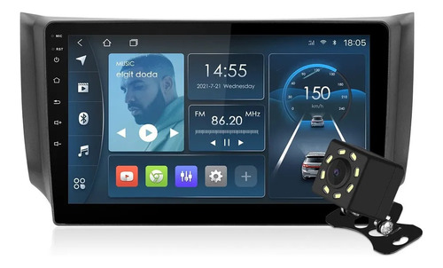 Isudar Estéreo 1+32 G Para Nissan Sentra B17 2012-2017 Gps F