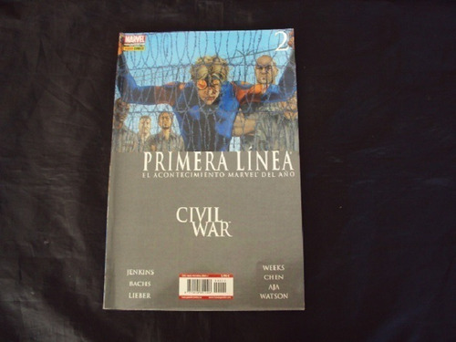 Primera Linea # 2 (panini) Civil War