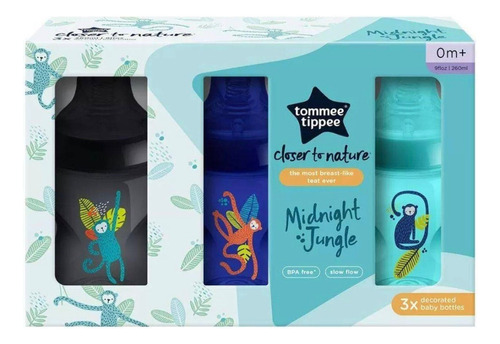 Biberon Recien Nacido Tommee Tippee Closer To Nature-pack 3