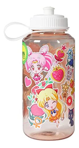 Botella De Agua De Cristal De Sailor Moon | Botella De Agua 